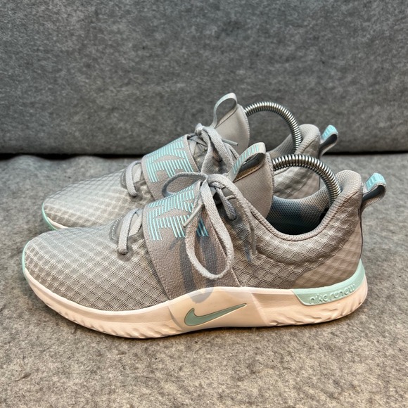 Nike Renew In Season TR 12 Gray Aqua Training Shoes Sneakers Running‎ Womens 9 - Picture 3 of 9